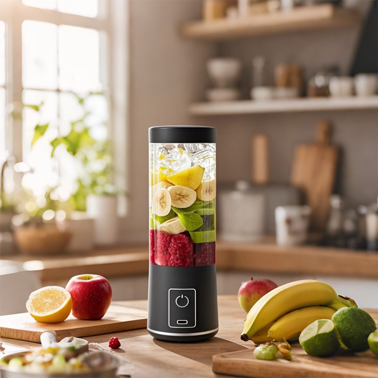 Large capacity 6-slice electric juicer