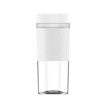 White simple portable electric juicer