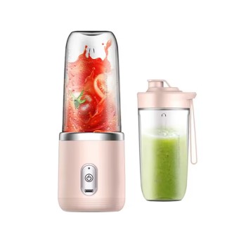 Mini rechargeable six-blade household juicer