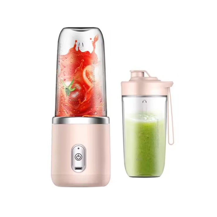 Mini rechargeable six-blade household juicer