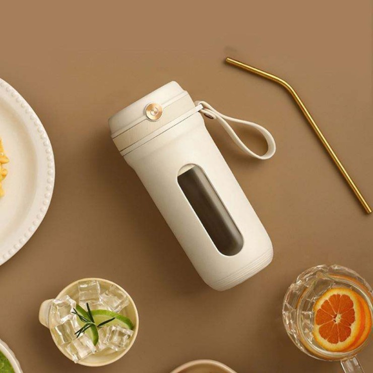 Portable 10-blade mini rechargeable juicer