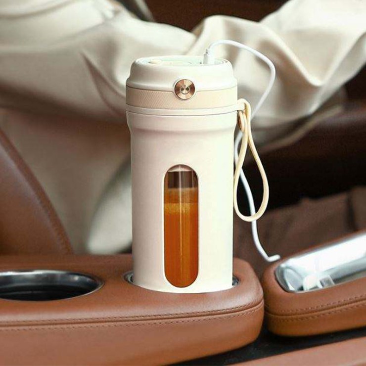 Portable 10-blade mini rechargeable juicer