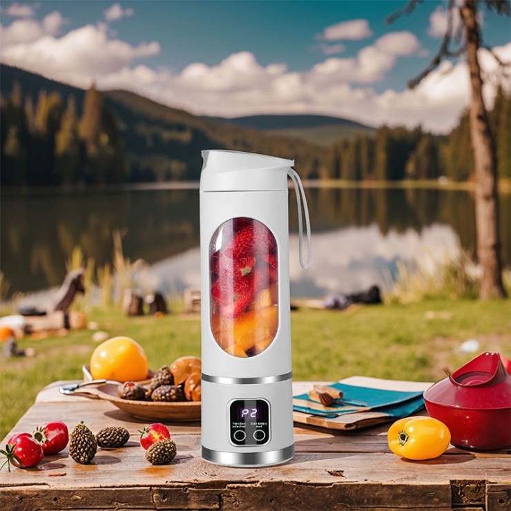 Large capacity three-speed electric juicer