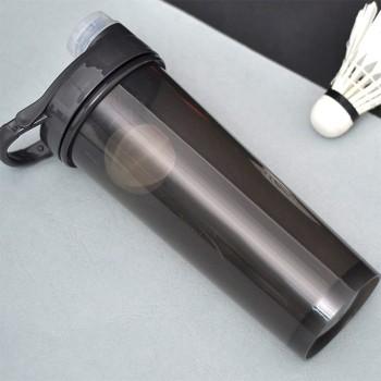 Simple transparent plastic shake sports cup