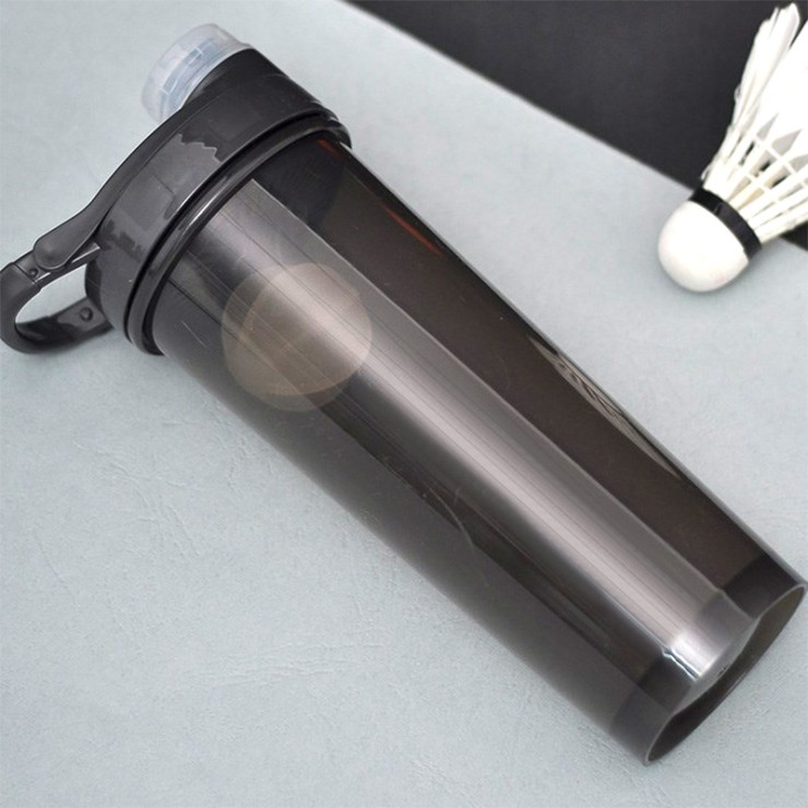Simple transparent plastic shake sports cup