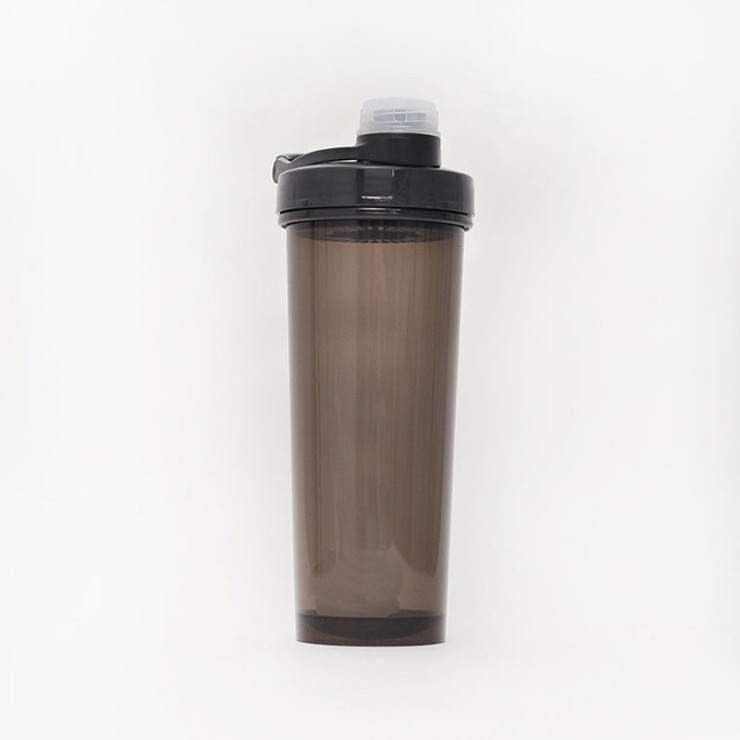 Simple transparent plastic shake sports cup