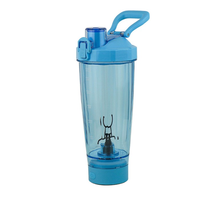 Portable automatic stirring shake sports cup
