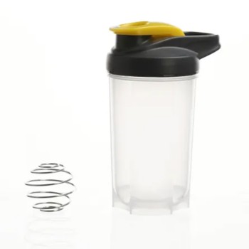 Simple visible plastic shake sports cup