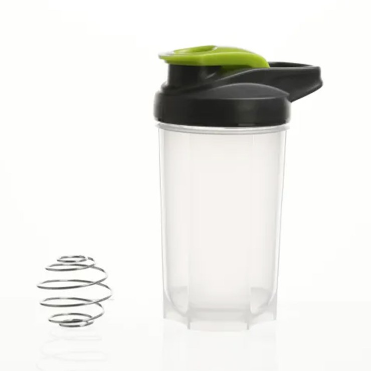 Simple visible plastic shake sports cup