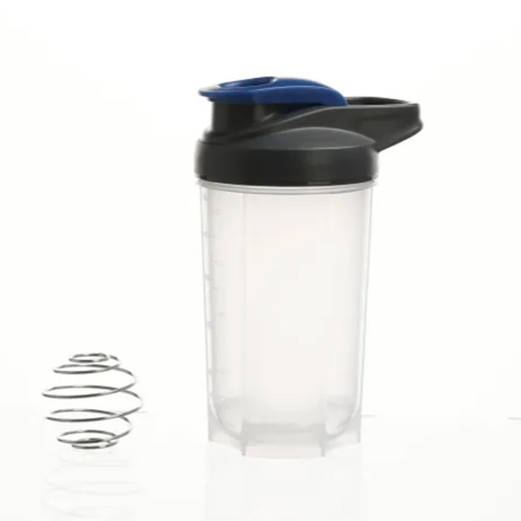 Simple visible plastic shake sports cup