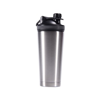 Stainless steel sports fitness shake cup