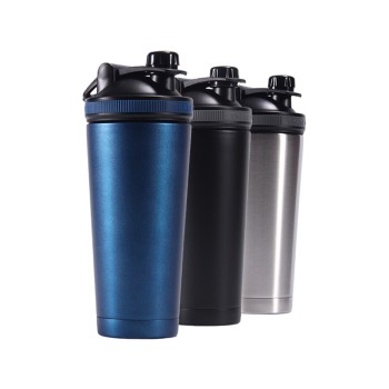Stainless steel sports fitness shake cup