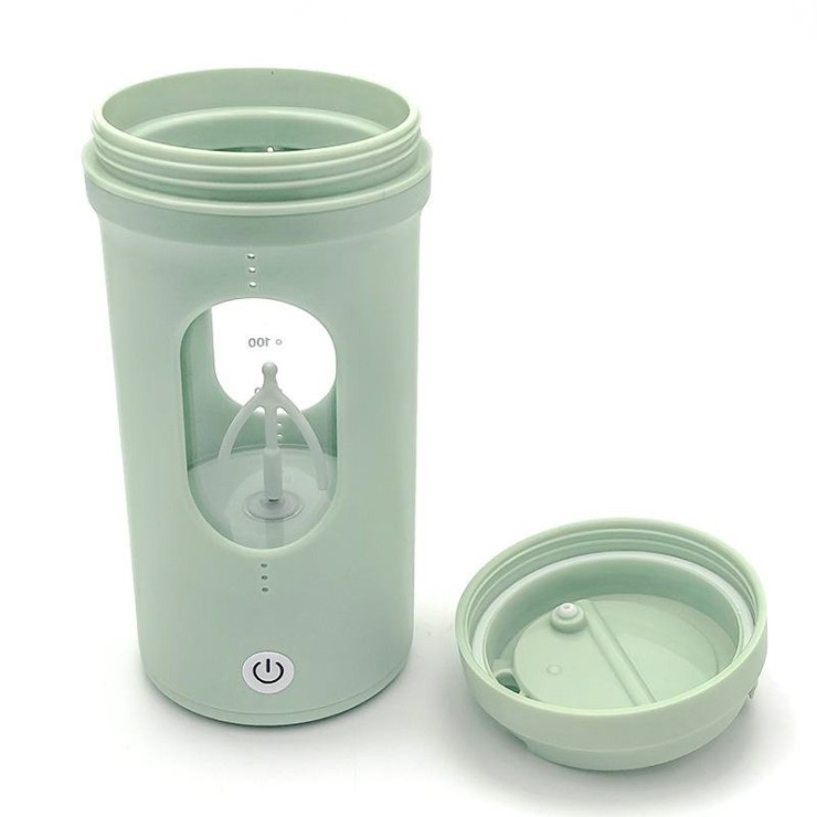 Automatic stirring rechargeable shake sports cup