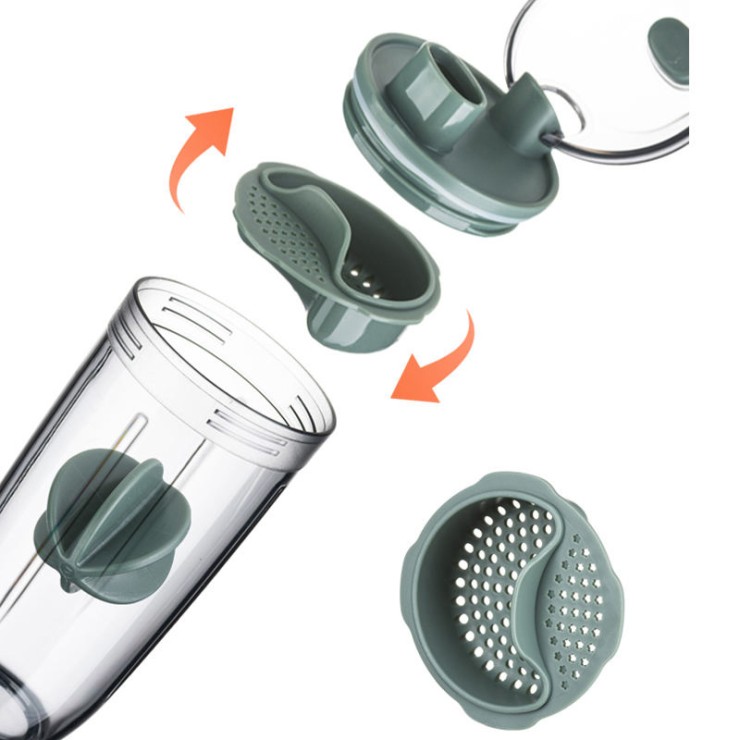 Direct drinking portable shake sports cup