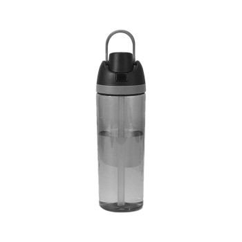 Portable transparent sports straw water cup