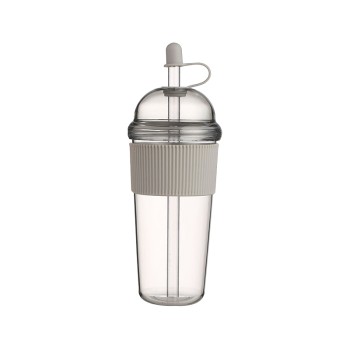 Simple transparent straw water cup