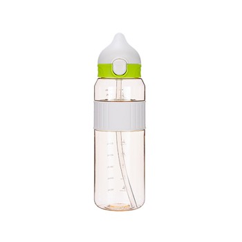Sports portable visual straw water cup