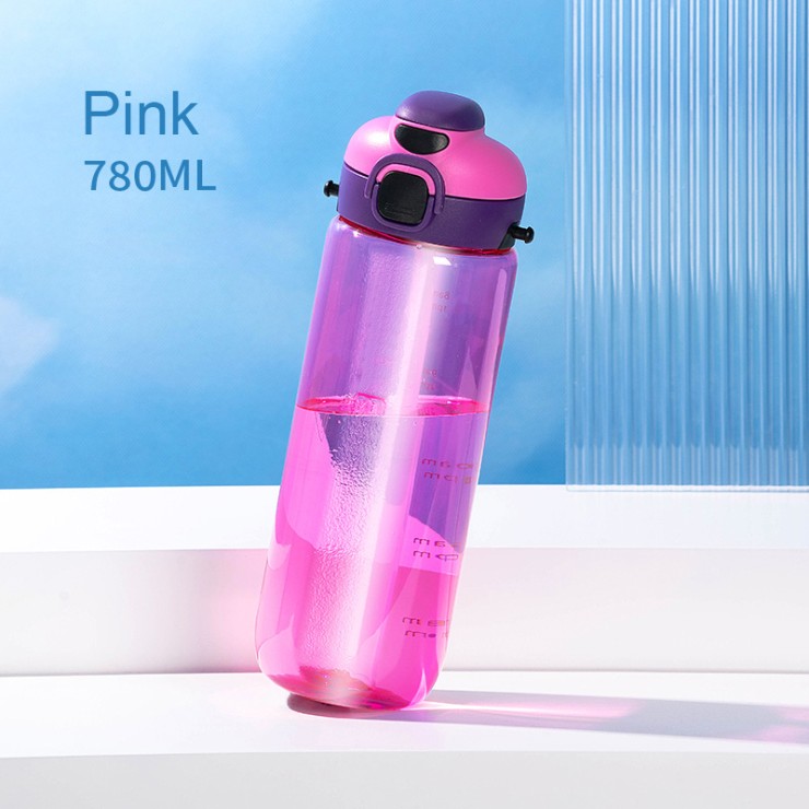 Portable outdoor leak-proof straw water cup