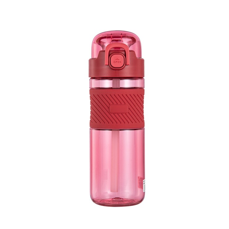 Outdoor sports leak-proof straw water cup