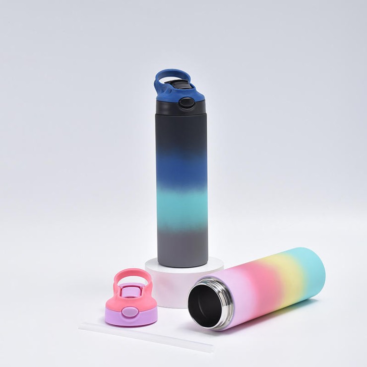 Colorful design vacuum insulated thermos
