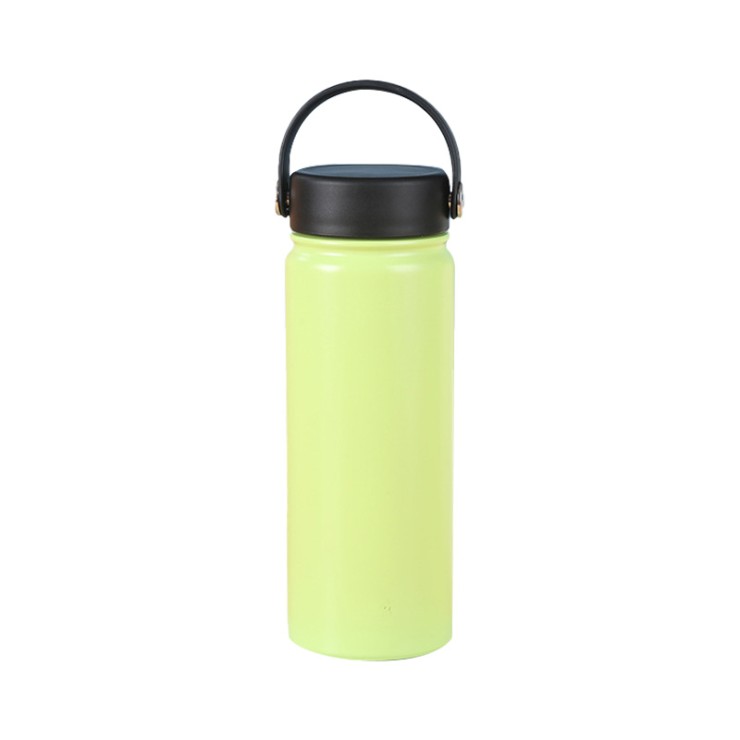 Large capacity double-layer stainless steel thermos cup
