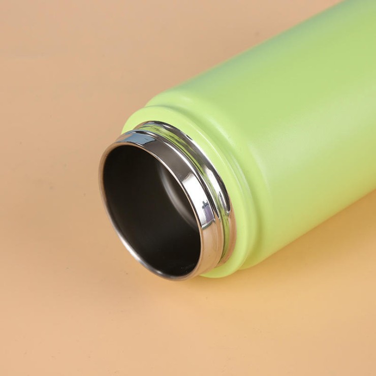 Large capacity double-layer stainless steel thermos cup