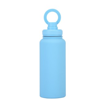 Simple stainless steel vacuum insulated thermos cup