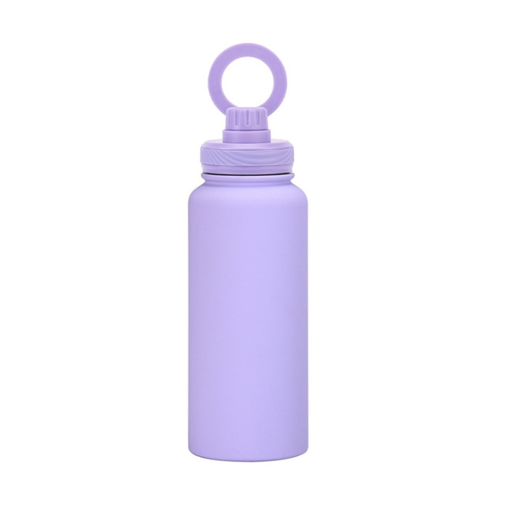 Simple stainless steel vacuum insulated thermos cup