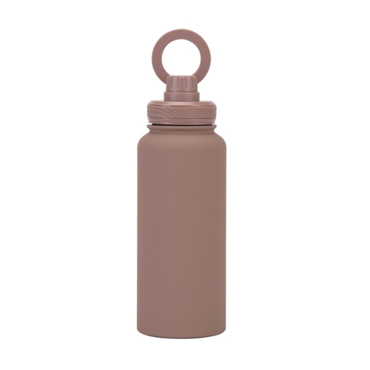 Simple stainless steel vacuum insulated thermos cup