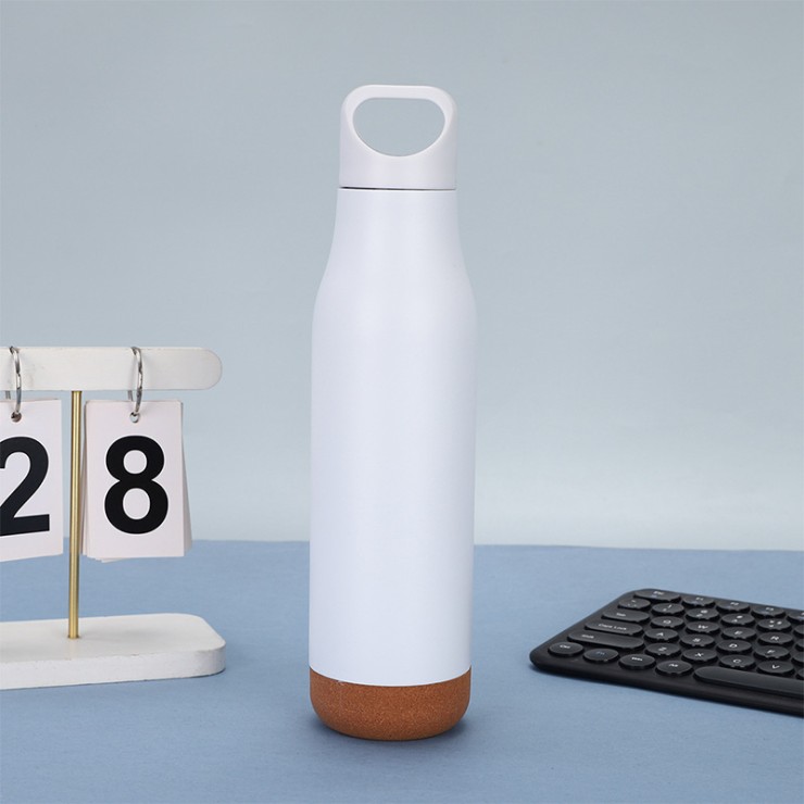 Leak-proof vacuum insulated metal mug