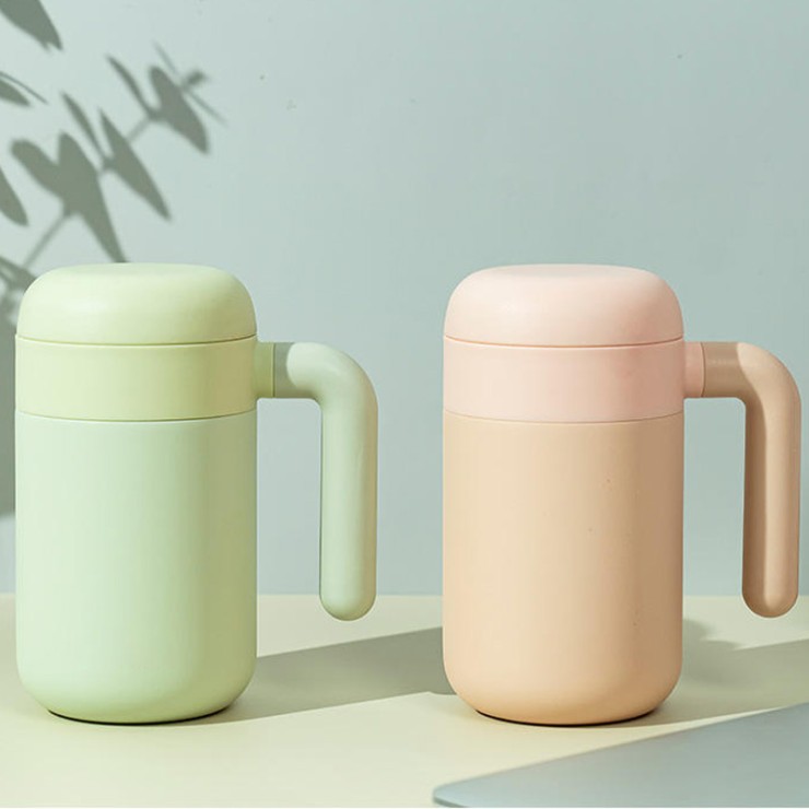 Portable stainless steel business thermos cup