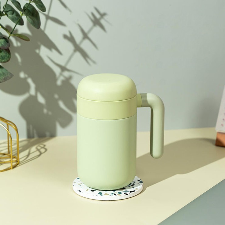 Portable stainless steel business thermos cup