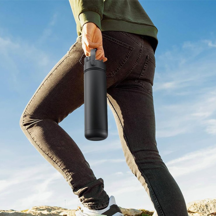 Multifunctional leak-proof stainless steel thermos cup