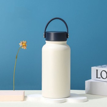 Portable simple stainless steel thermos cup
