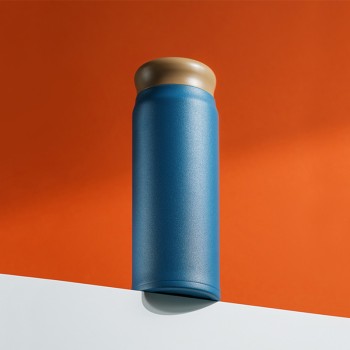 Lightweight double-layer vacuum flask
