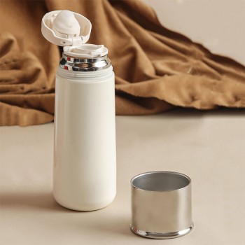 Exquisite vacuum insulated thermos cup