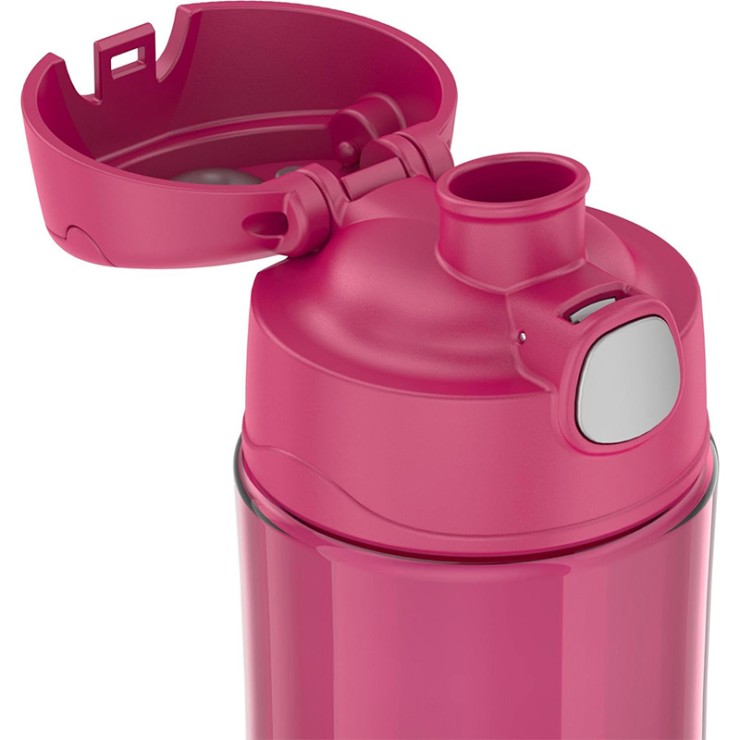 Durable translucent plastic thermos cup