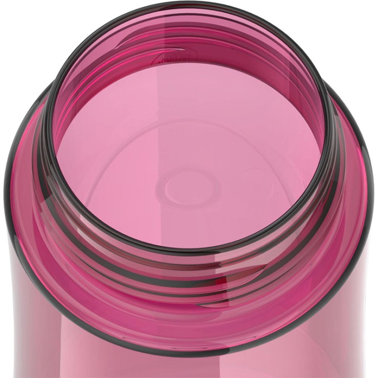 Durable translucent plastic thermos cup